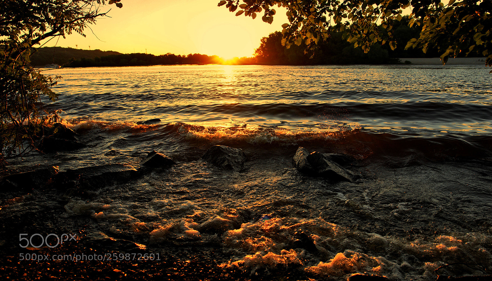 Sony DSC-R1 sample photo. Dnipro river photography