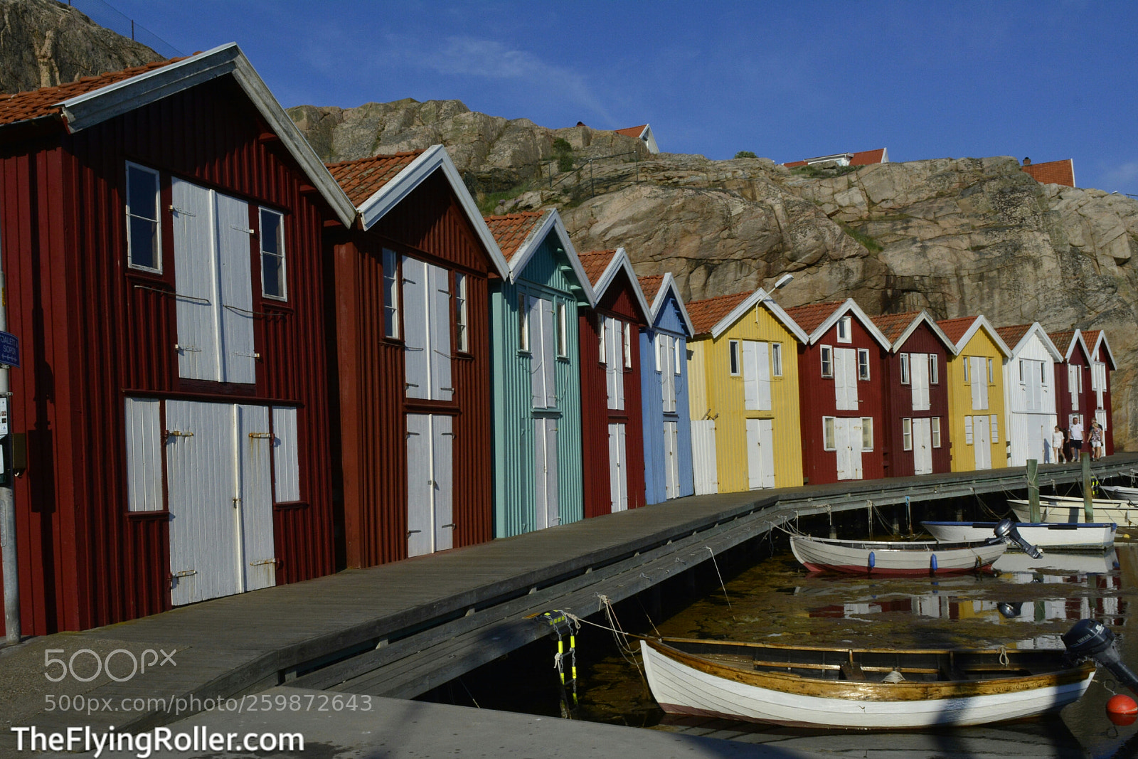 Nikon D5200 sample photo. Colourful fishing huts photography
