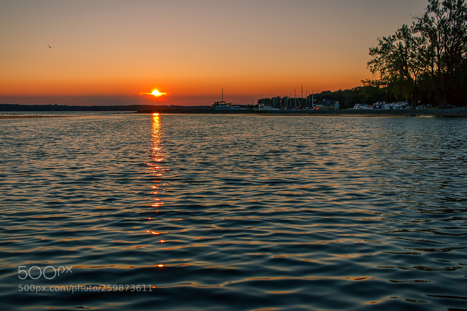 Canon EOS 600D (Rebel EOS T3i / EOS Kiss X5) sample photo. Sunset over the lake photography