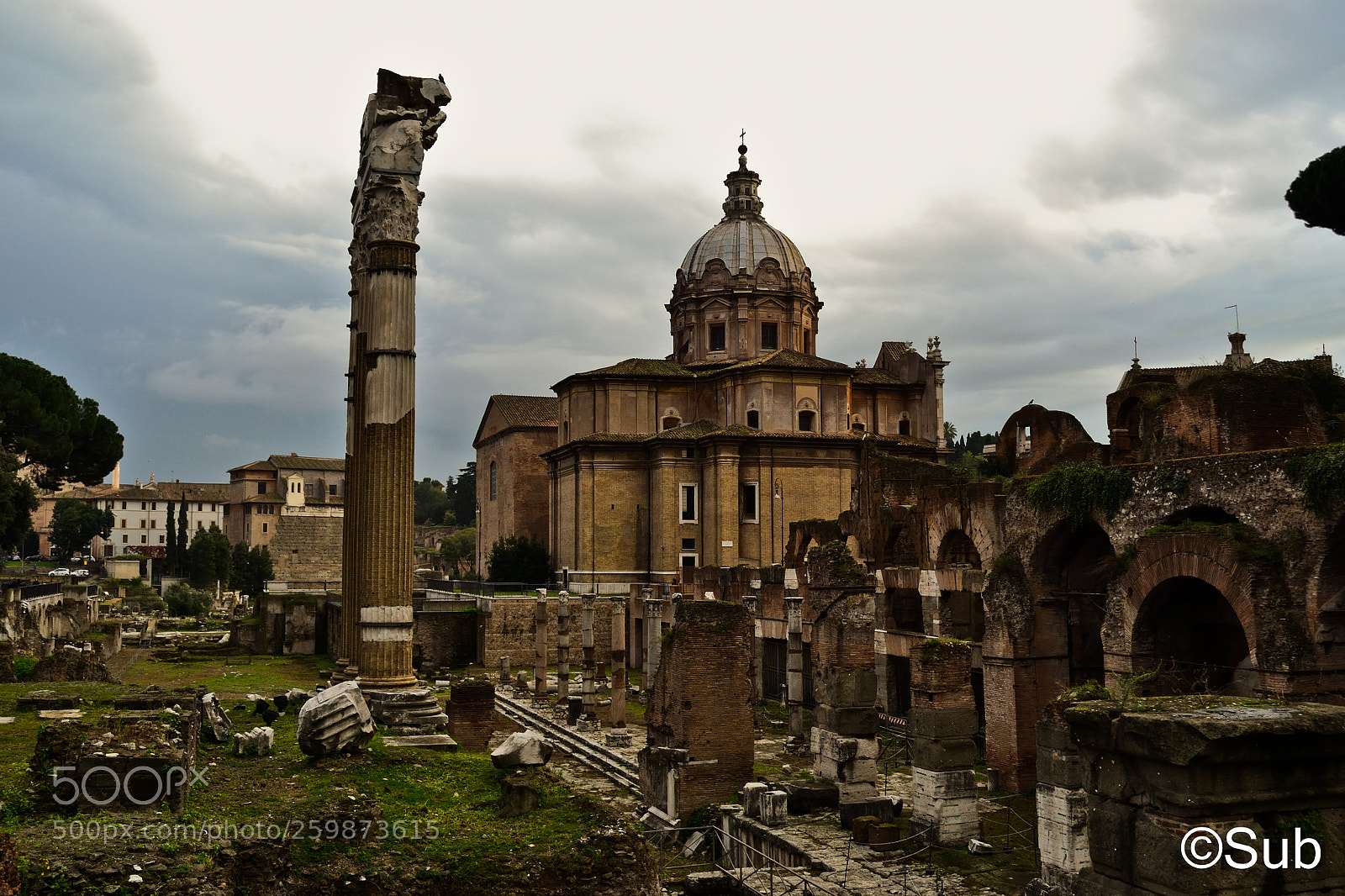 Nikon D3100 sample photo. Foro romano photography