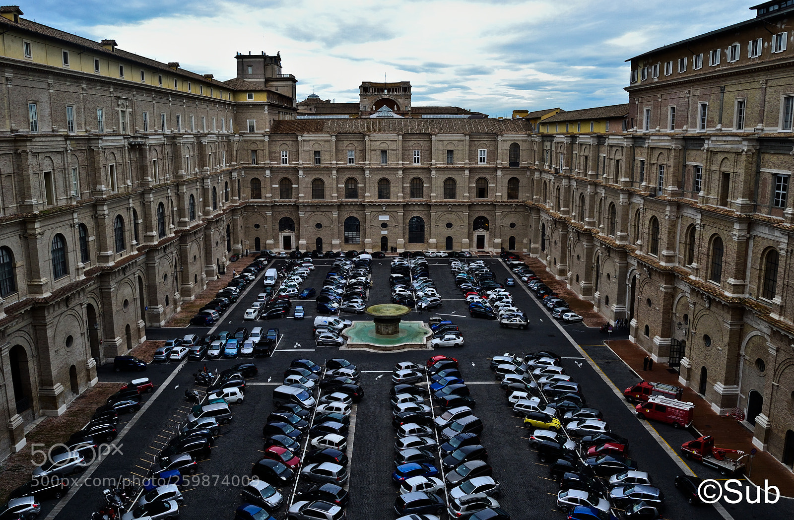 Nikon D3100 sample photo. The holy parking! photography