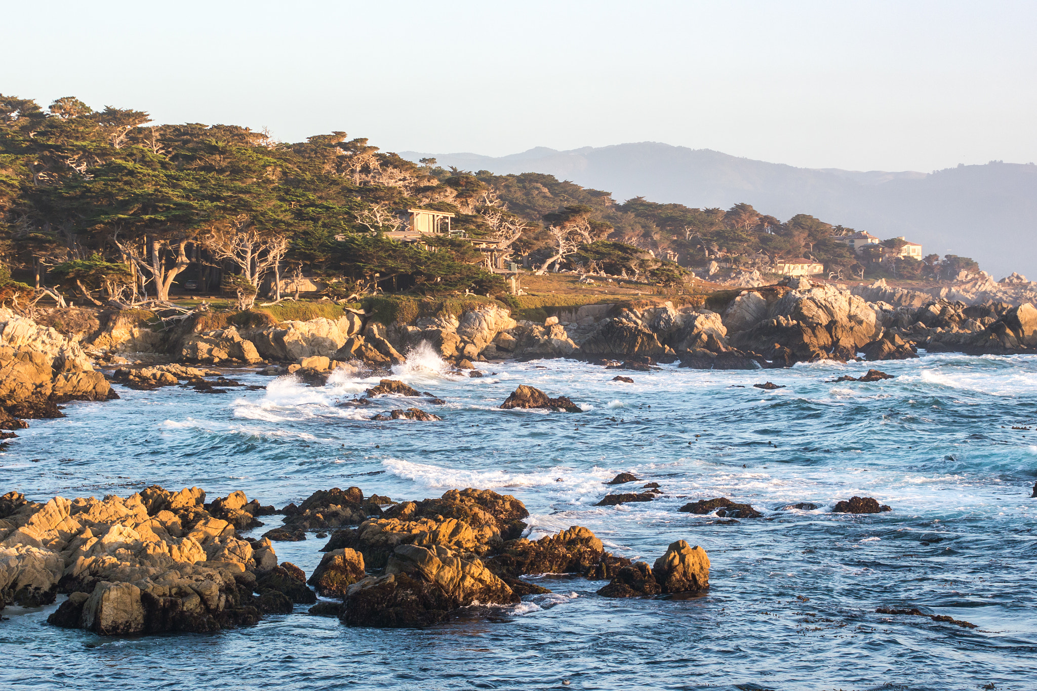 Panasonic Lumix DMC-G5 sample photo. A house in 17 mile drive photography