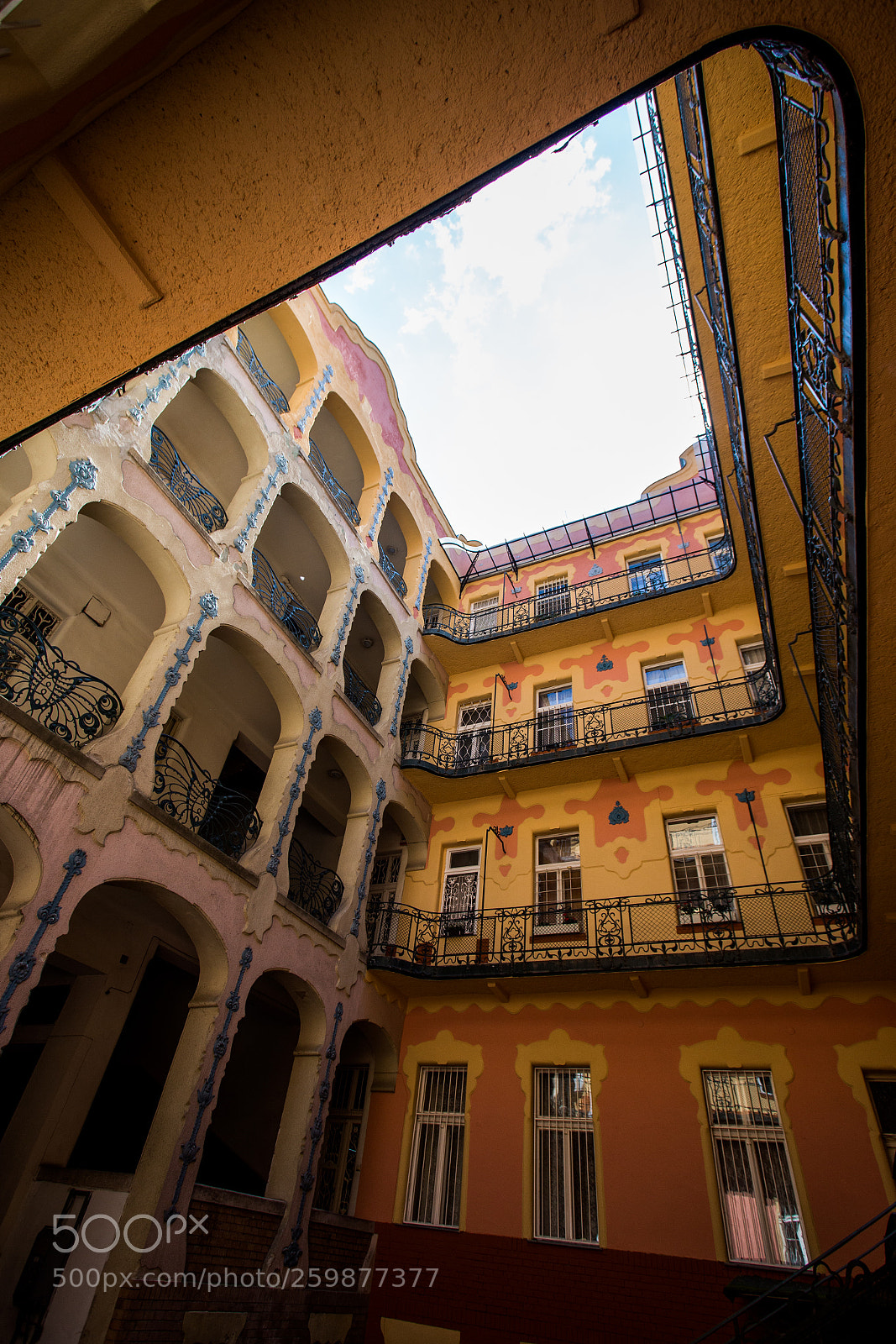 Canon EOS 6D sample photo. Secession courtyard photography