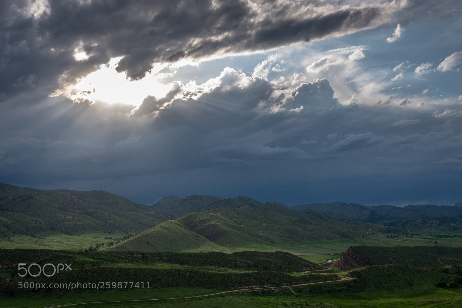 Fujifilm X100S sample photo. Sunset over reservoir ridge photography