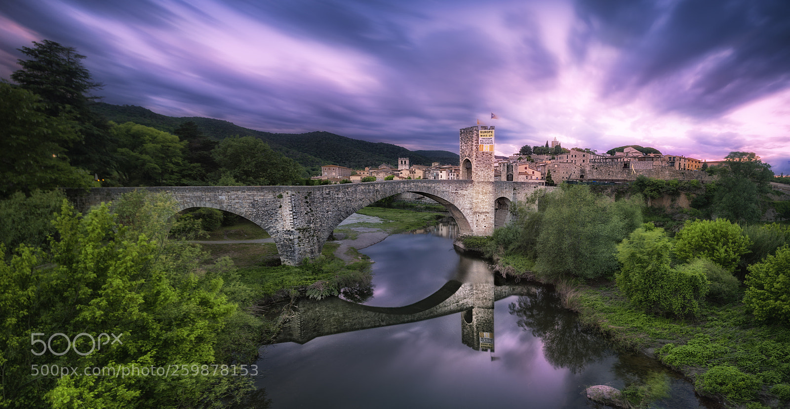 Nikon D610 sample photo. Panoramica besalu photography