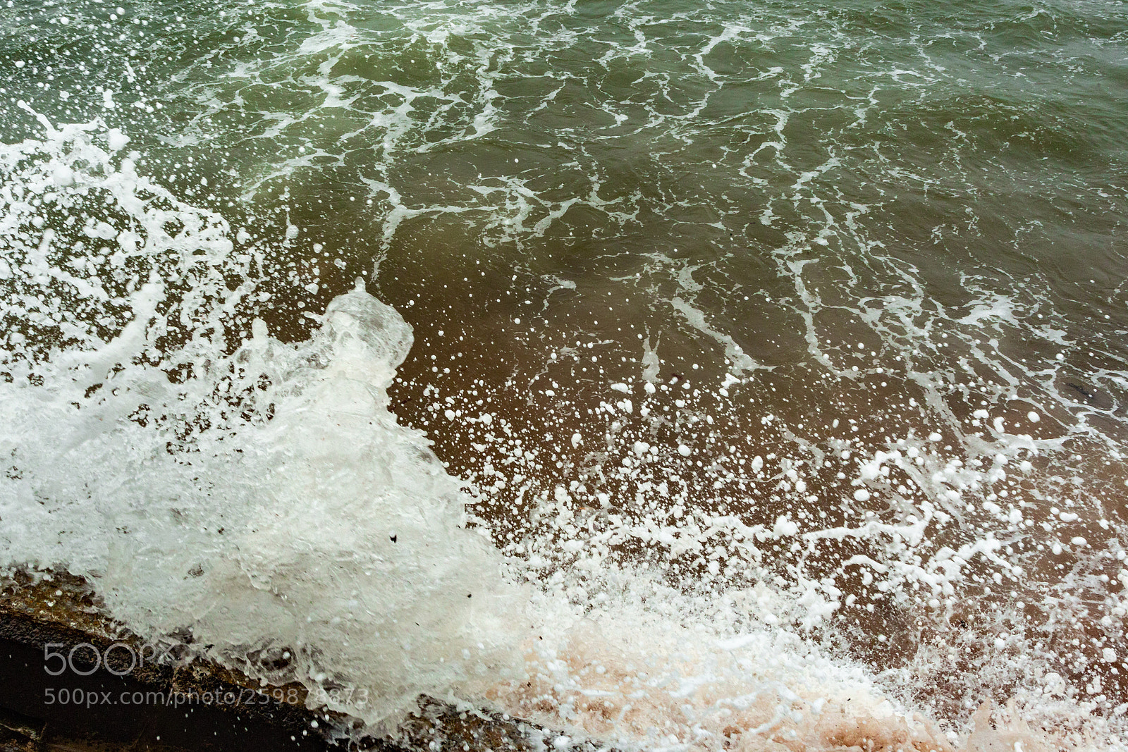 Canon EOS 6D sample photo. Sea spray photography