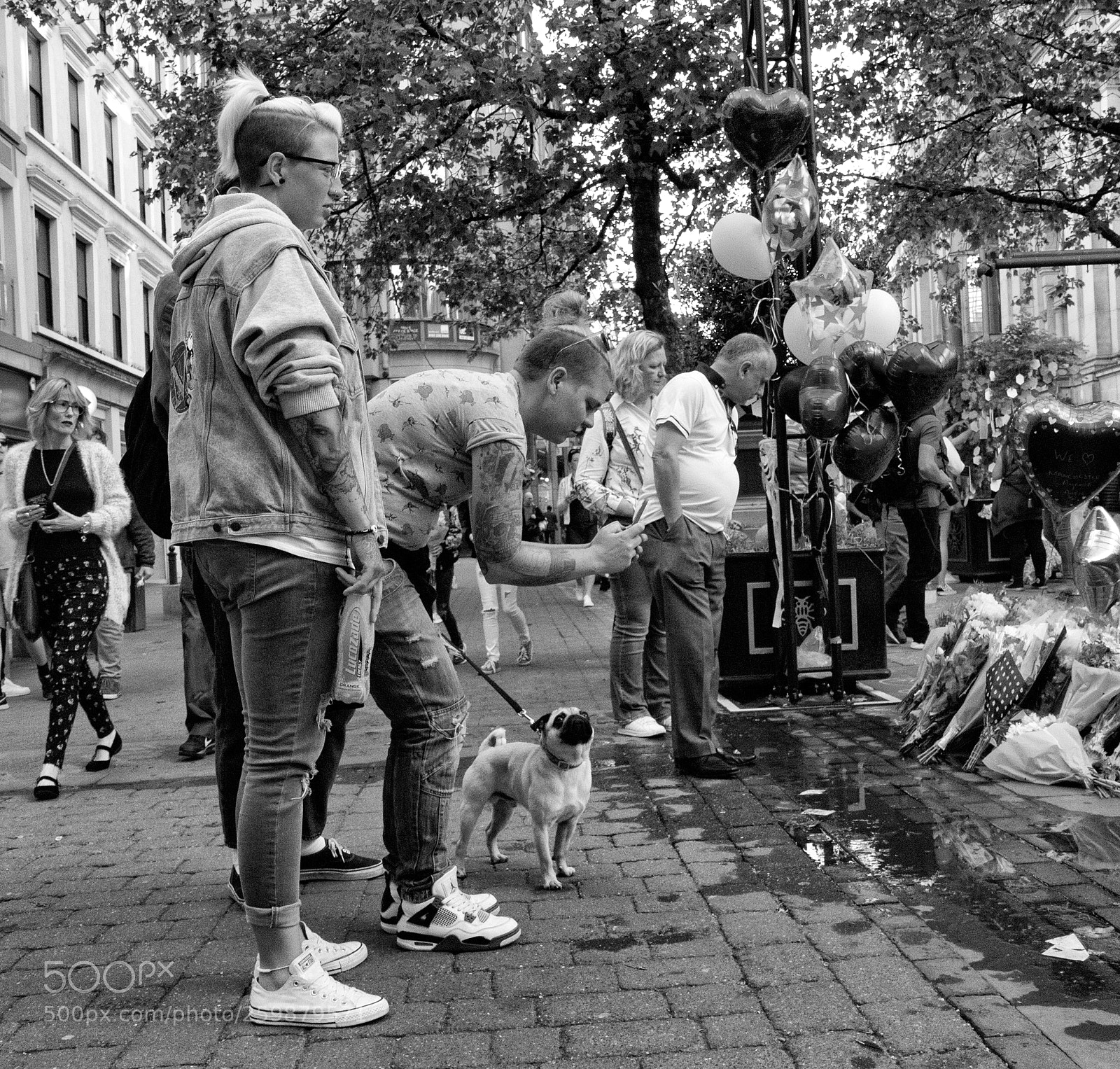 Canon EOS 80D sample photo. Manchester terror attack anniversary photography