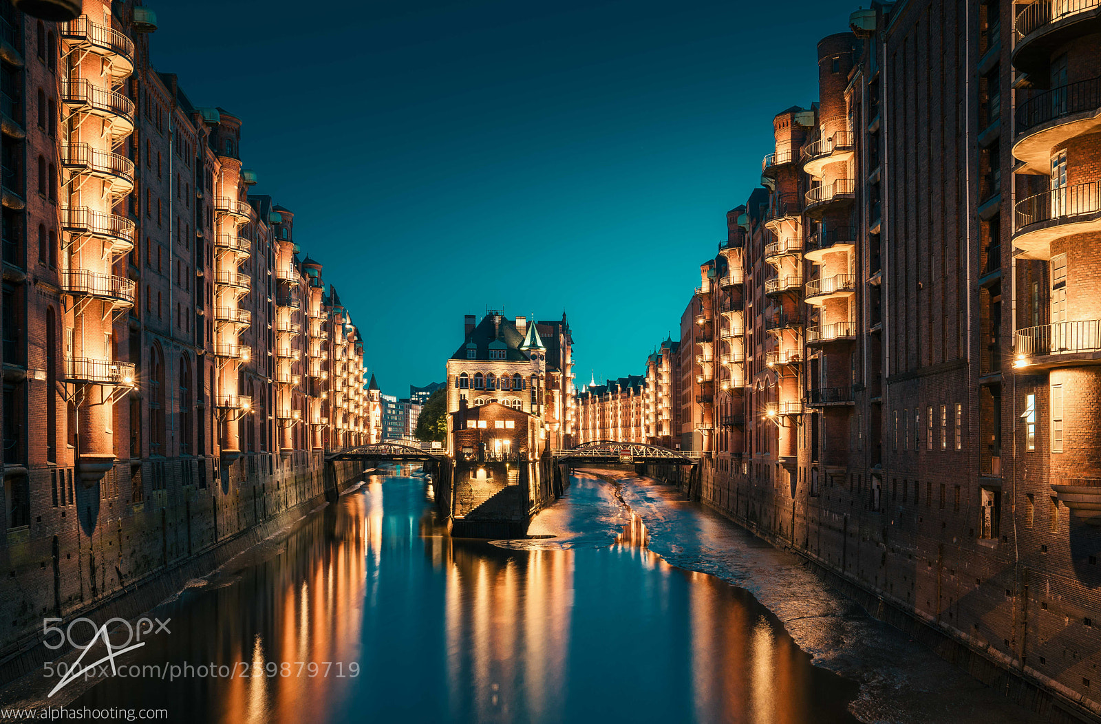 Sony a7R II sample photo. Speicherstadt hamburg photography