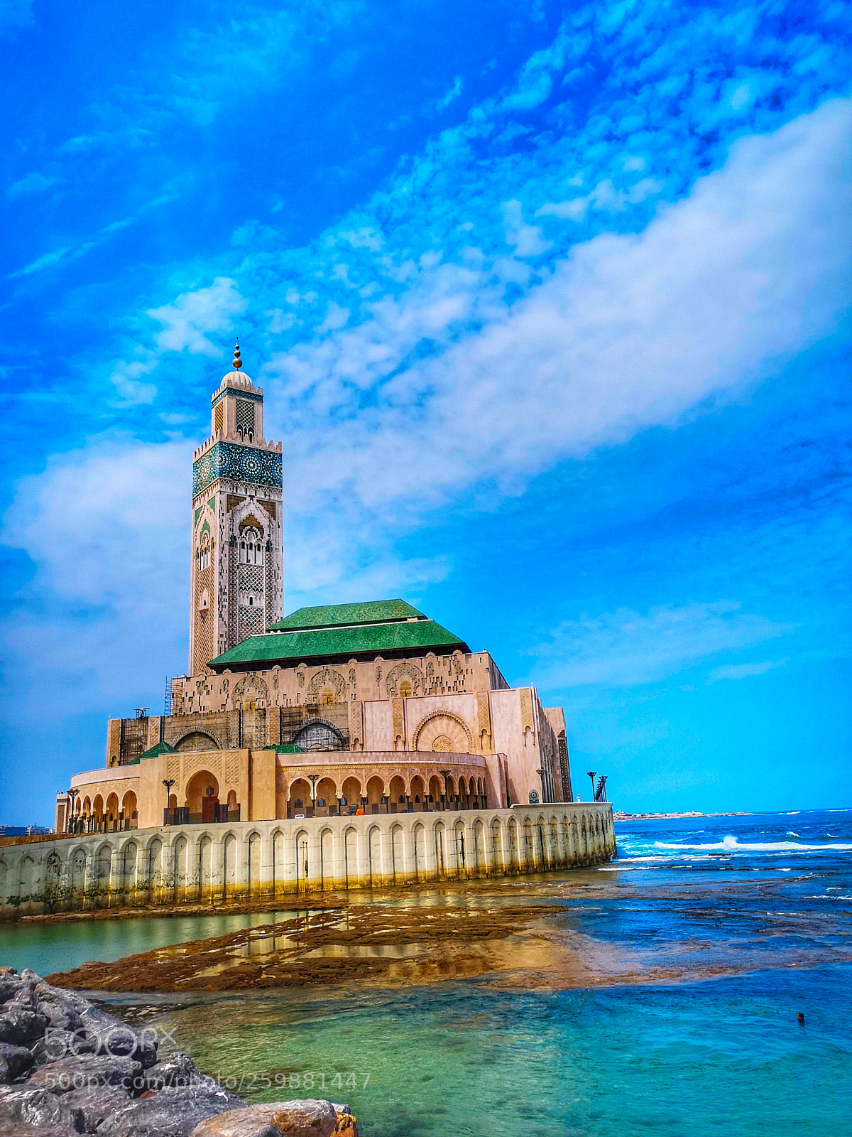 HUAWEI CLT-L29 sample photo. Mosque casablanca photography