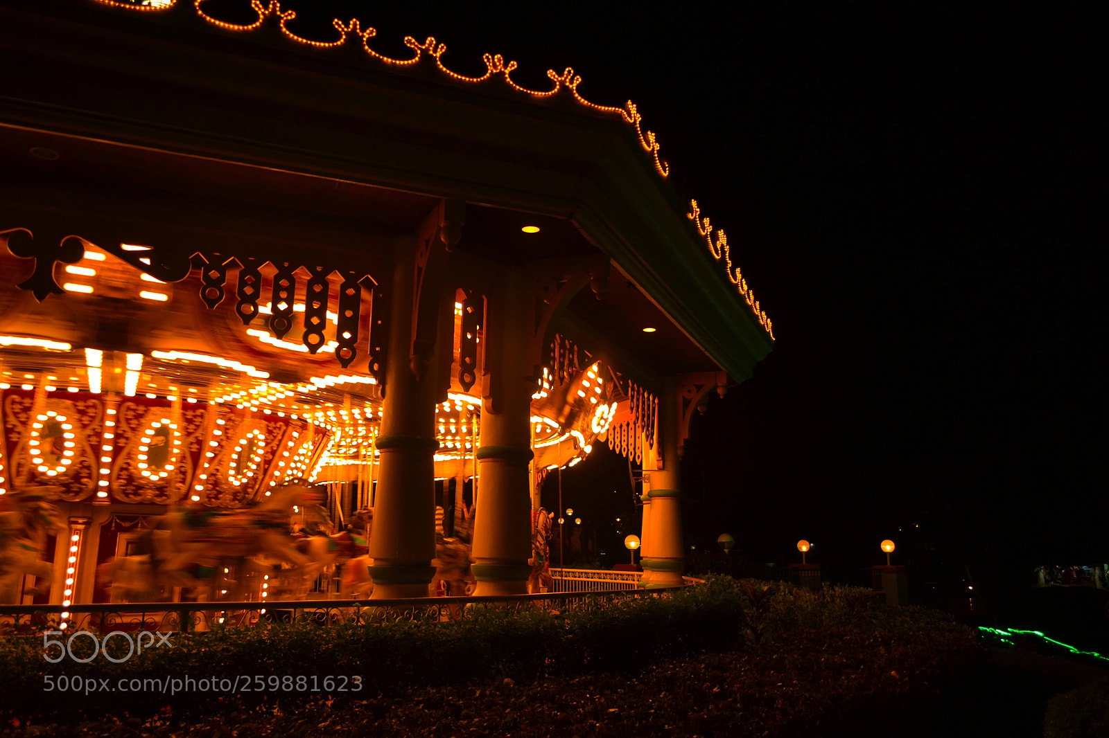 Nikon D3100 sample photo. Merry-go-round photography