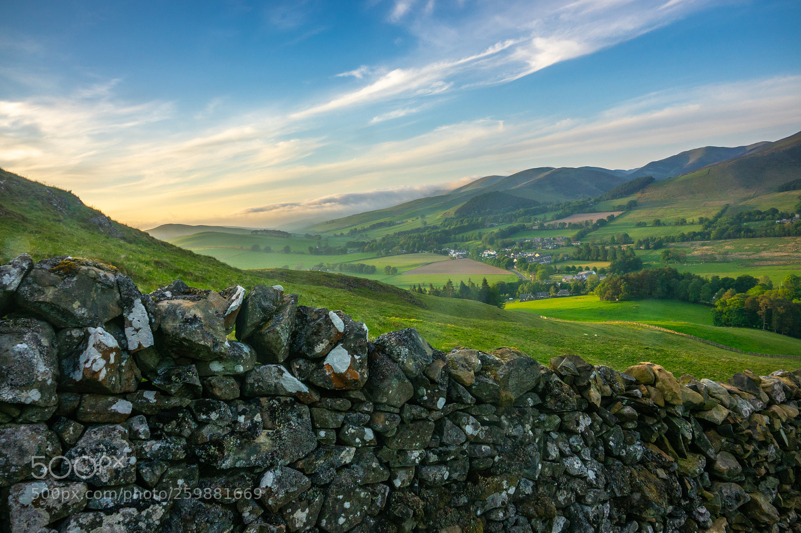 Sony Cyber-shot DSC-RX10 III sample photo. Rolling scottish countryside photography