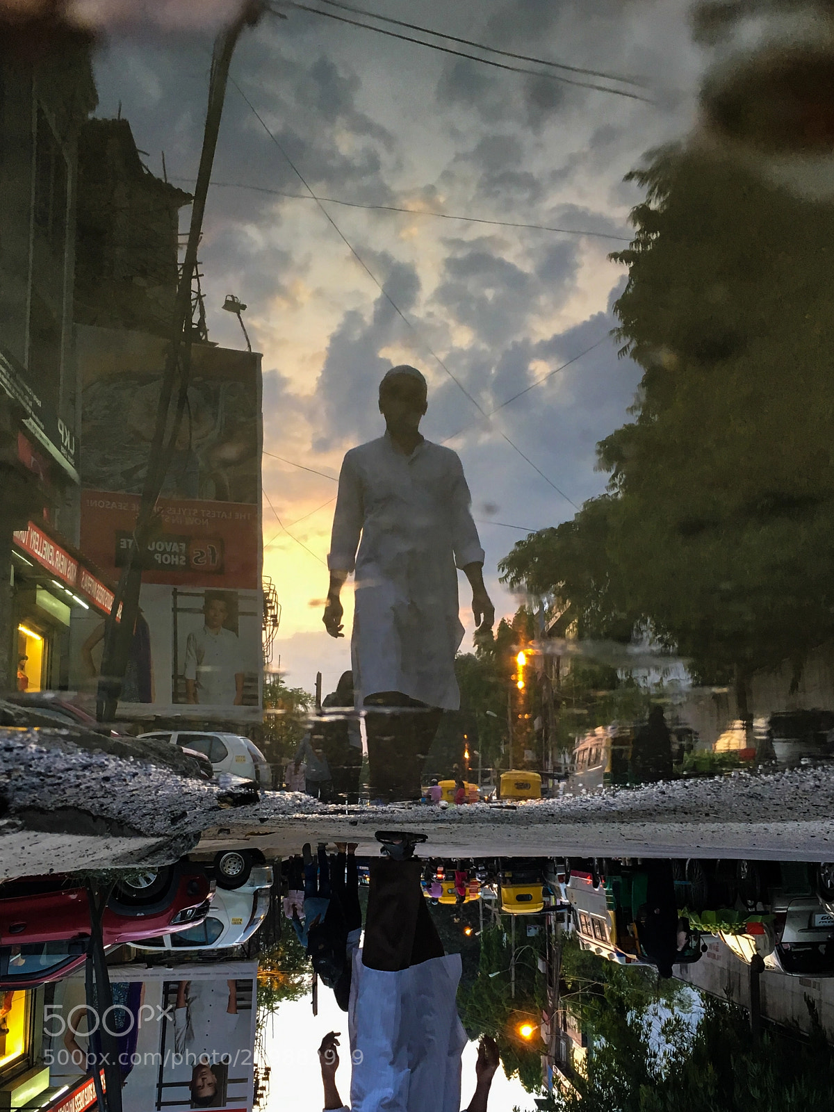 Apple iPhone 6s sample photo. Bangalore reflection photography