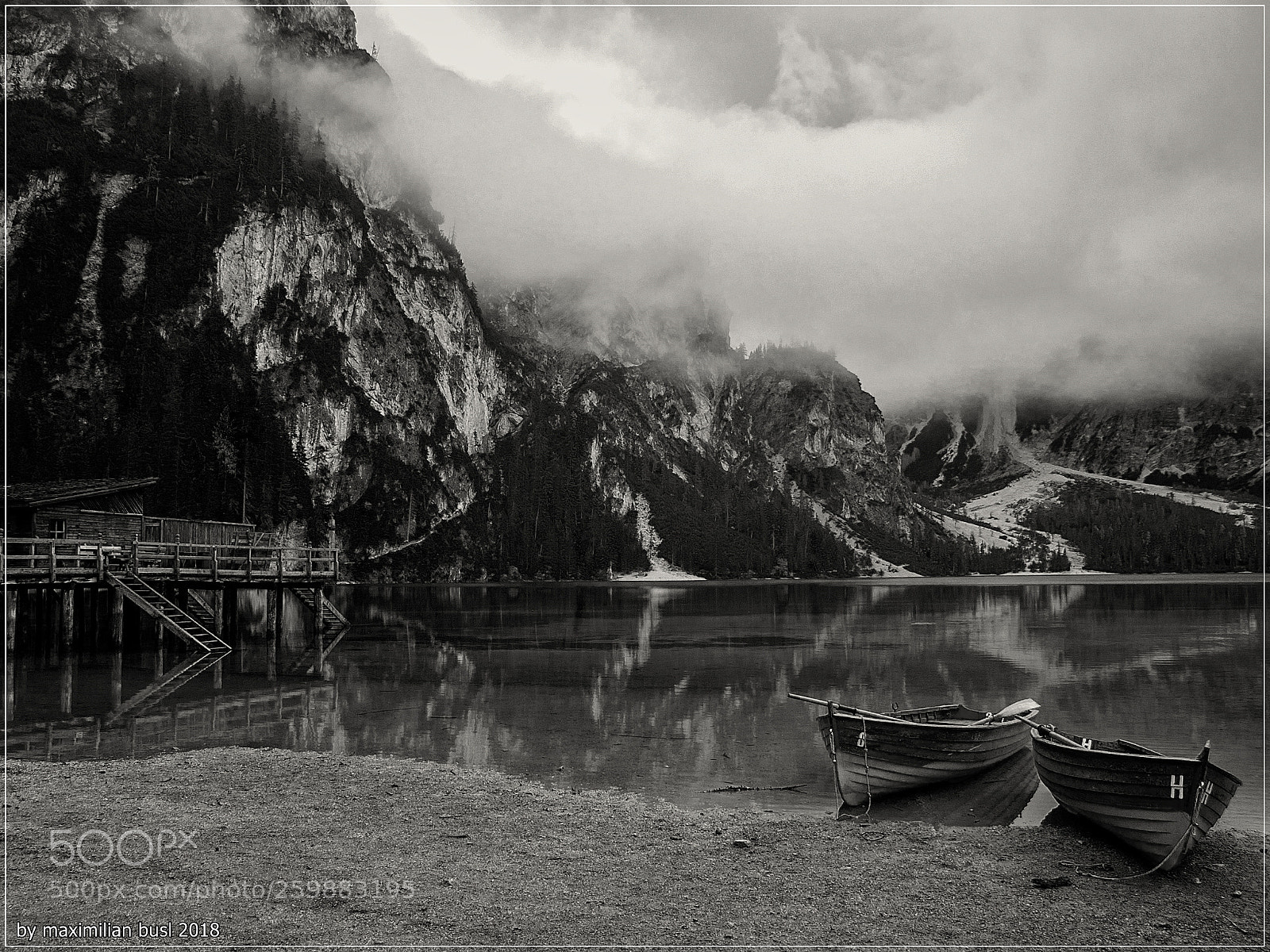 Nikon D3S sample photo. Lago di braies photography