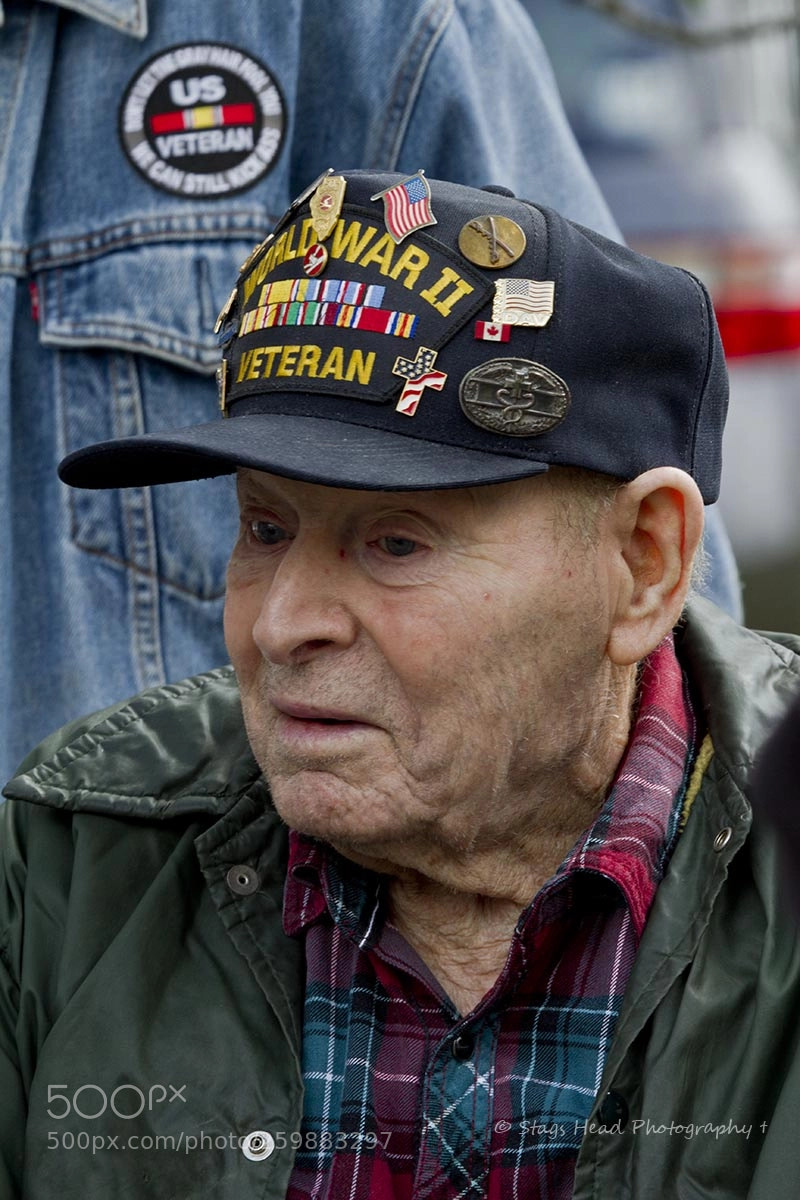 Canon EOS 7D sample photo. World war ii veteran photography