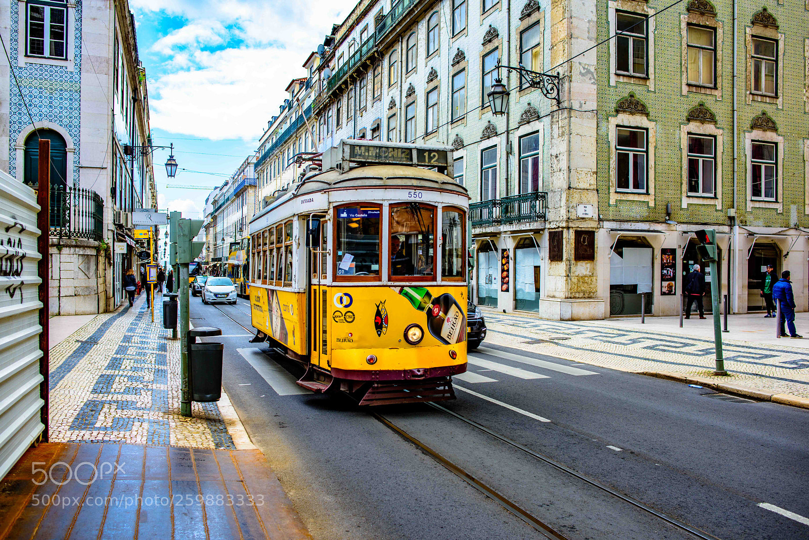 Nikon D810 sample photo. Tram photography
