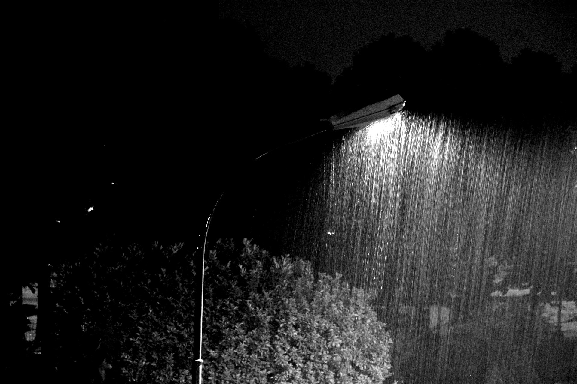 Canon EF-S 17-85mm F4-5.6 IS USM sample photo. Rain in the city photography