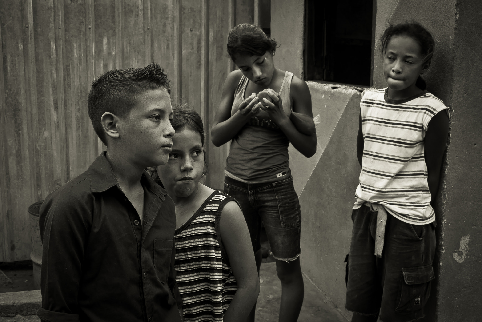 Panasonic Lumix DMC-GF1 sample photo. Niños en nicaragua photography