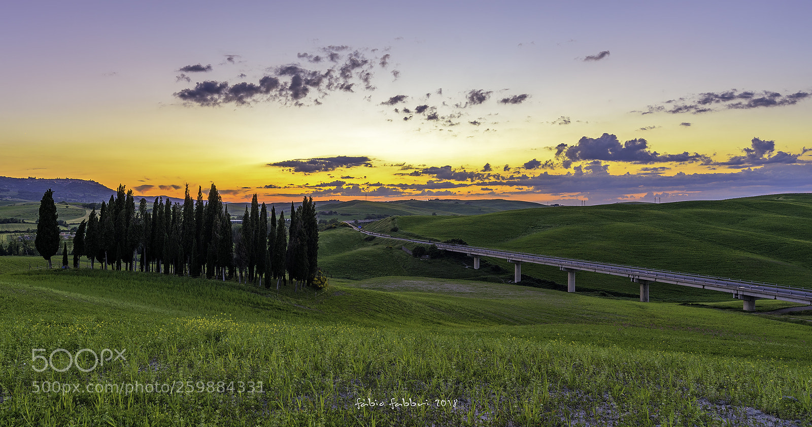 Nikon D750 sample photo. I cipressini - val photography