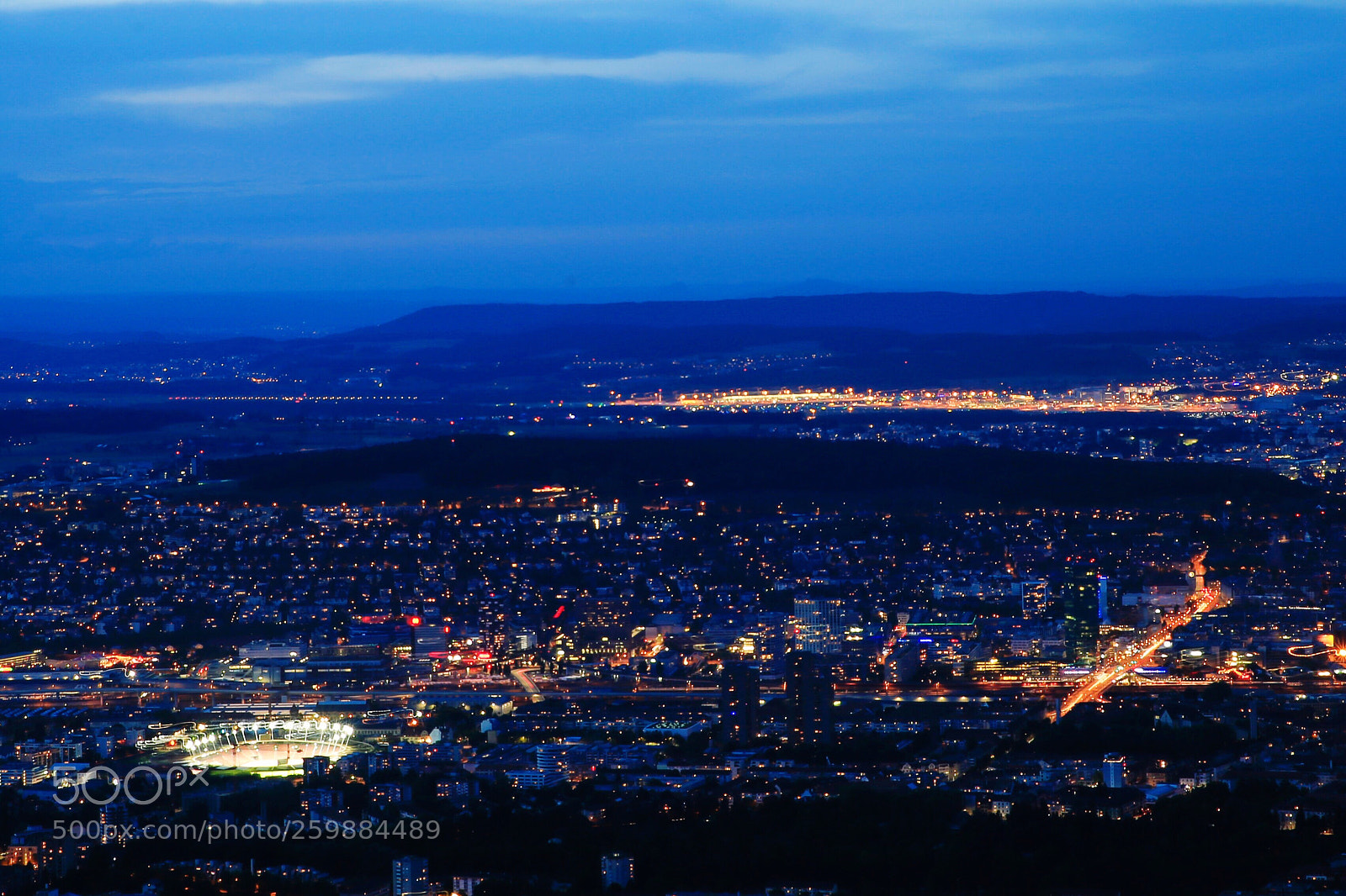 Canon EOS 6D sample photo. Zurich by night  photography