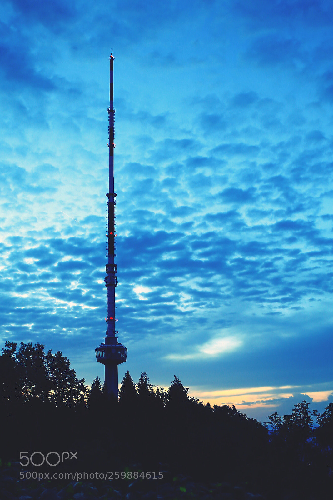 Canon EOS 6D sample photo. Television tower photography