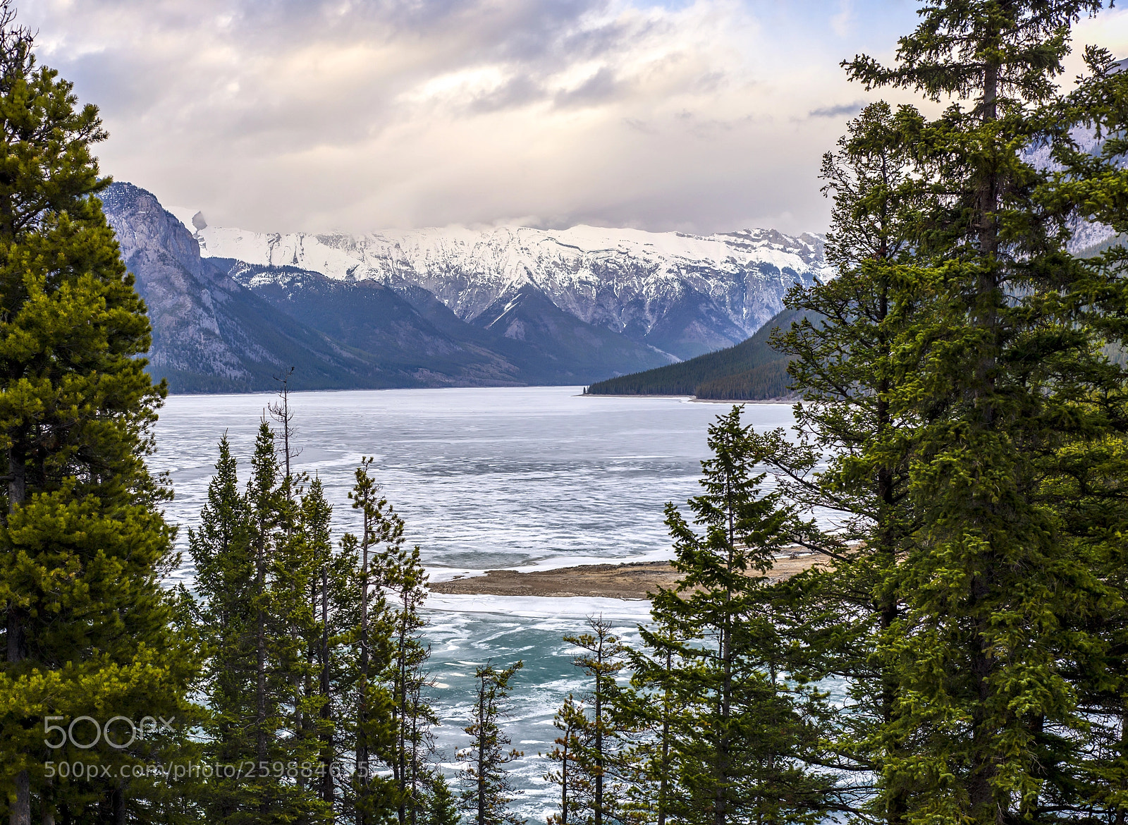 Nikon D610 sample photo. Frozen lake photography