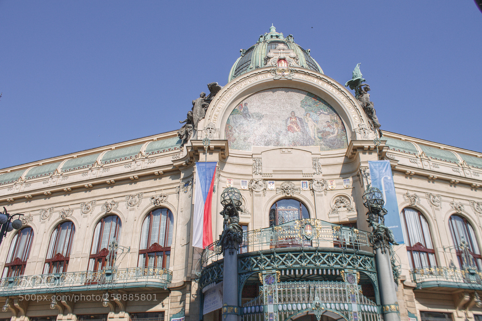 Canon EOS 1100D (EOS Rebel T3 / EOS Kiss X50) sample photo. Municipal house, prague photography