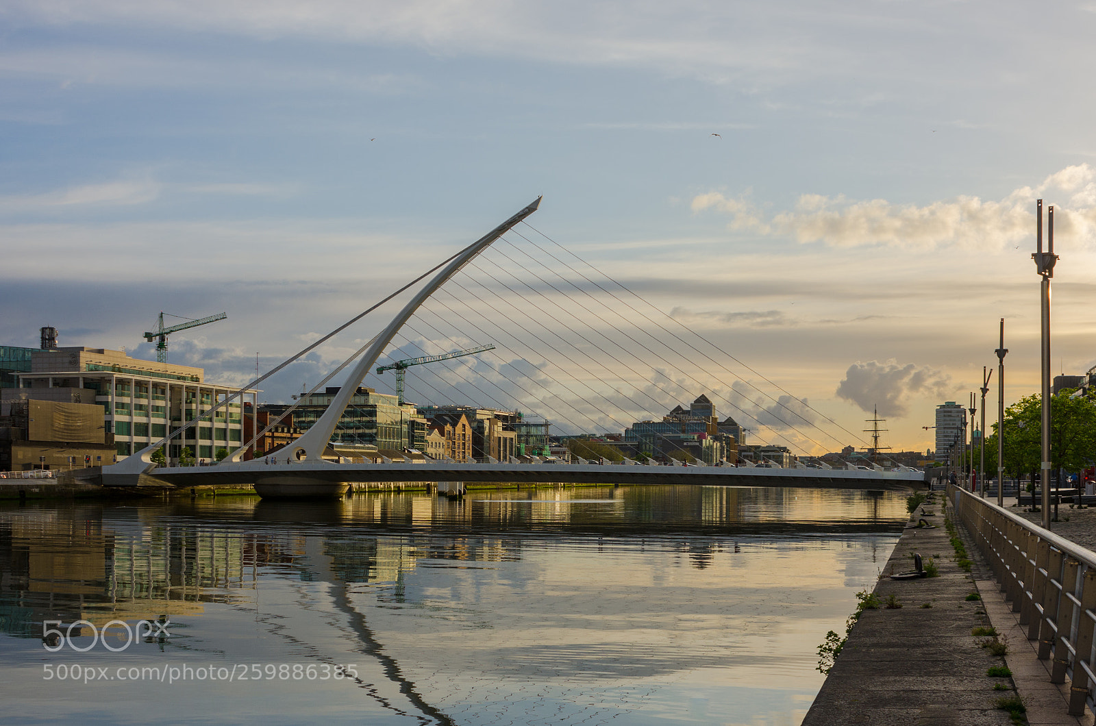 Pentax K-5 sample photo. Sunset in dublin photography