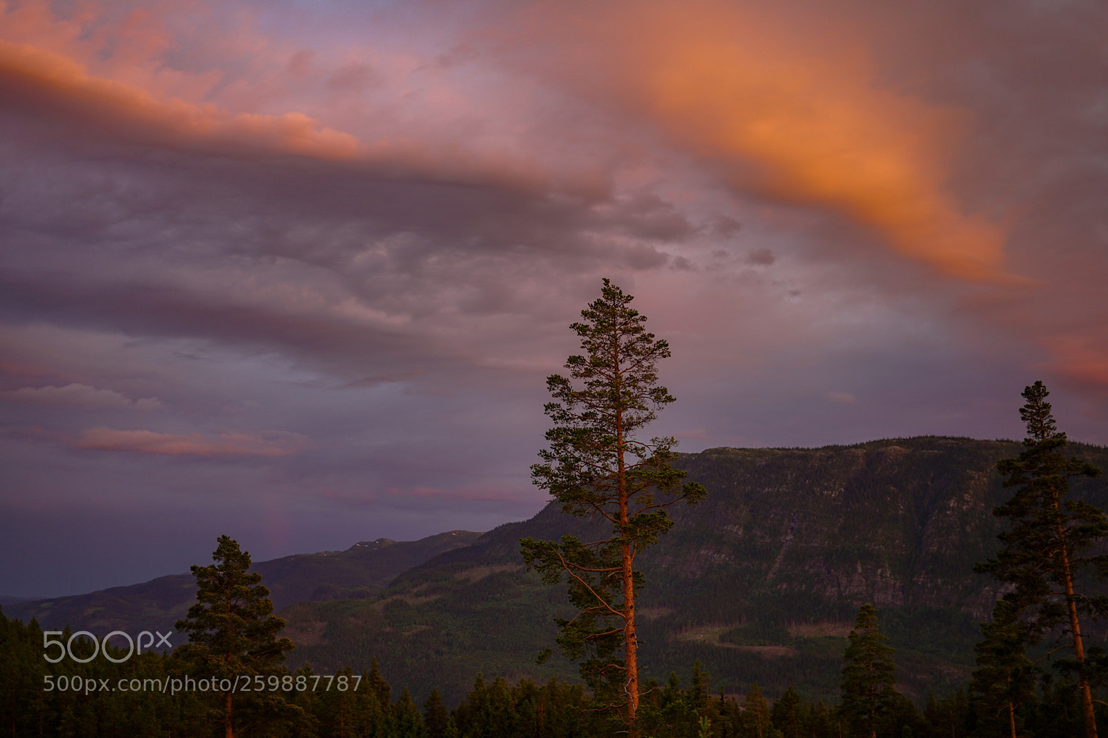 Sony a7 II sample photo. "mountains,valleys and sunset" photography