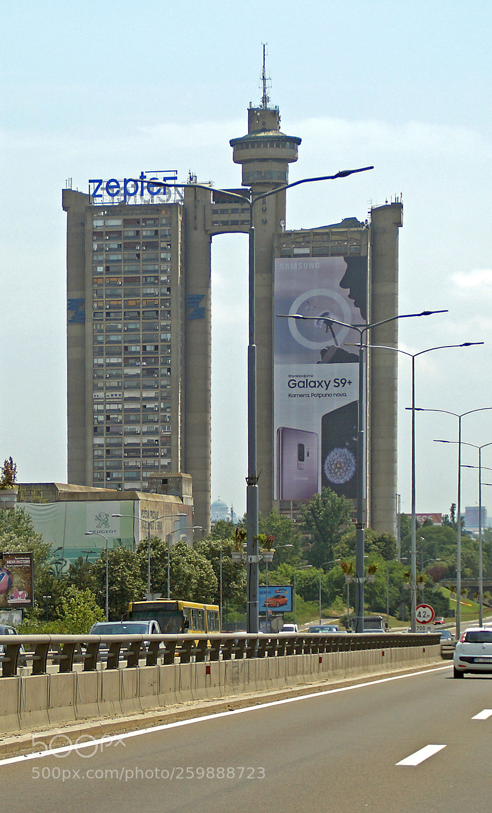 Sony SLT-A58 sample photo. Genex tower photography