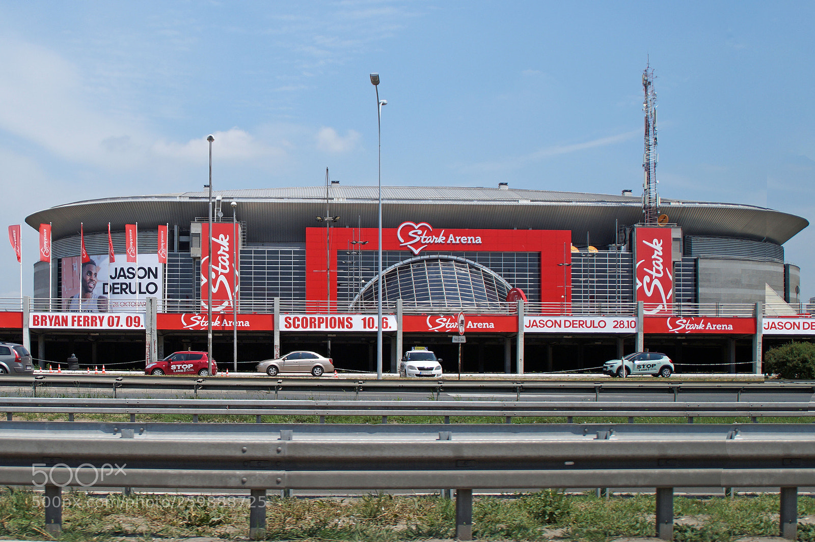 Sony SLT-A58 sample photo. Belgrade arena photography