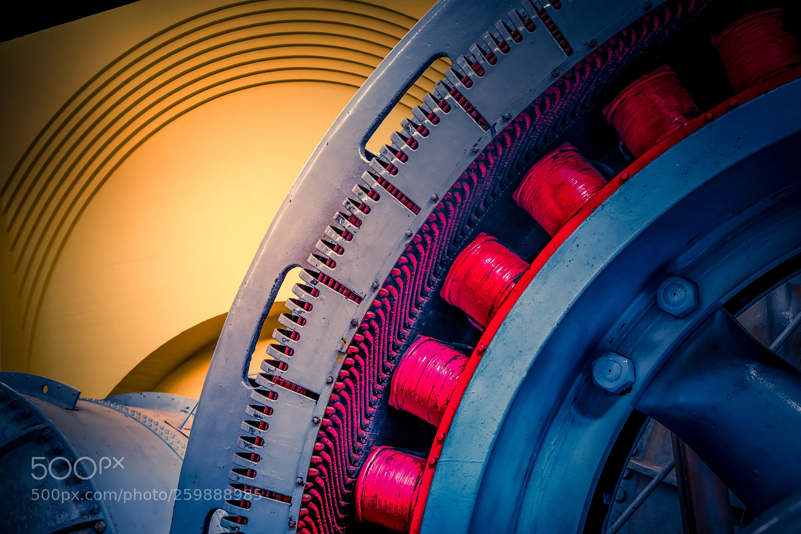 Nikon D750 sample photo. Power generator photography