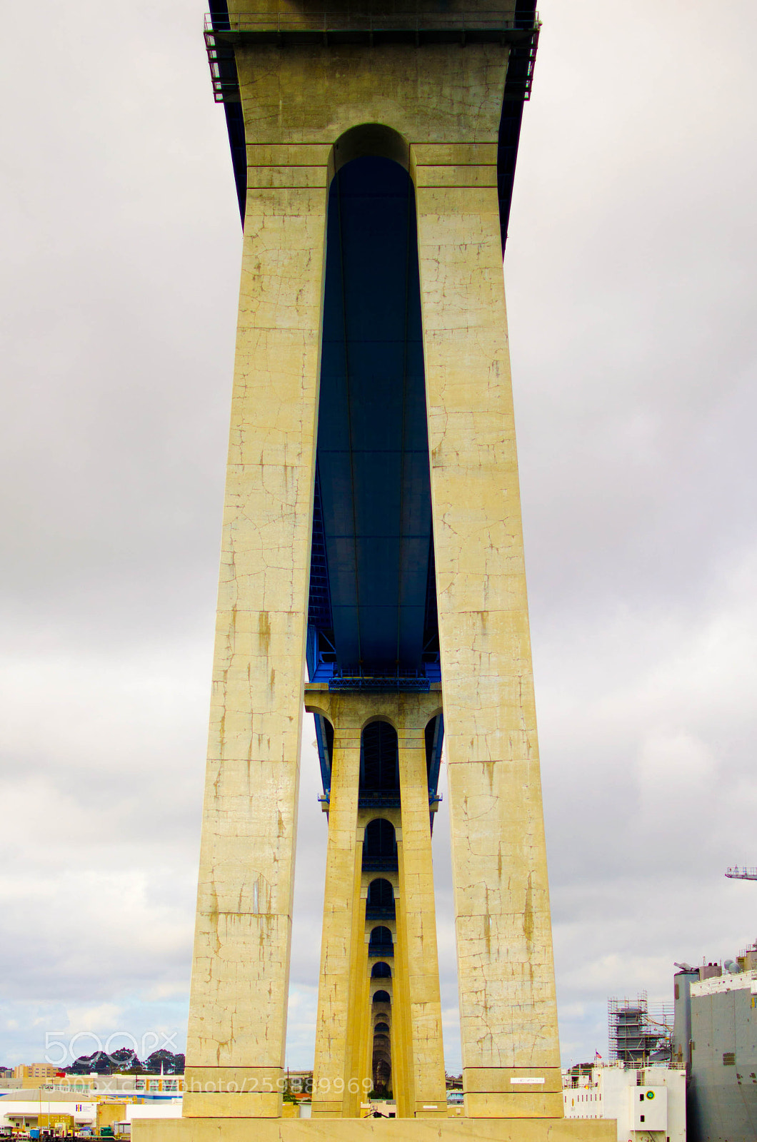 Nikon D5100 sample photo. Coronado bridge photography