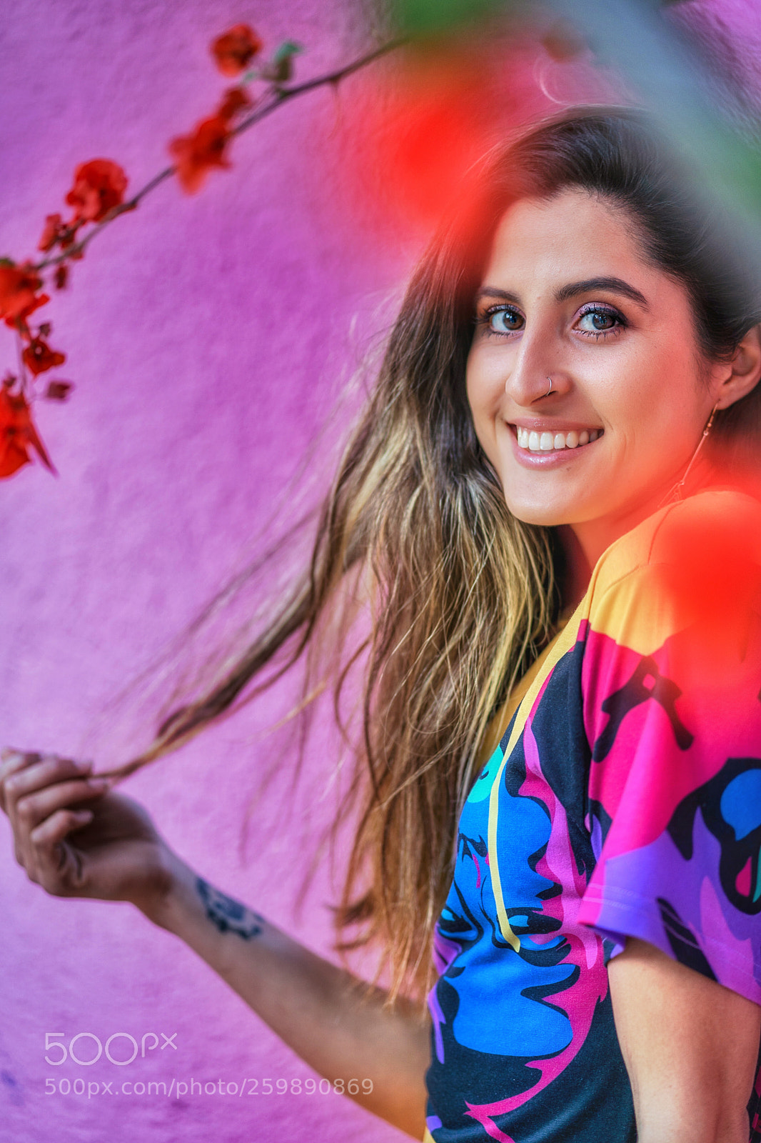 Sony a7 III sample photo. Happy summer style portrait photography