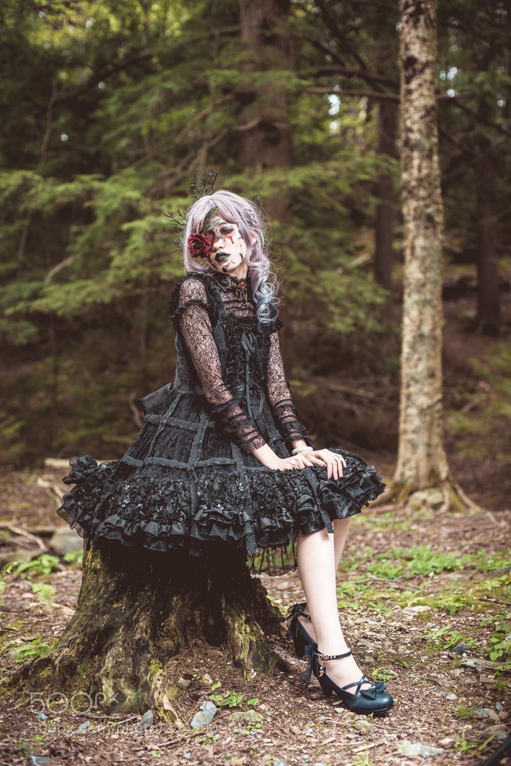 Nikon D750 sample photo. Goth photography