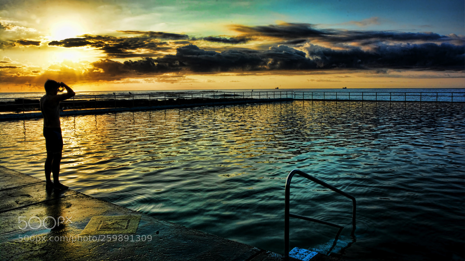 Nikon D7100 sample photo. Morning swim photography