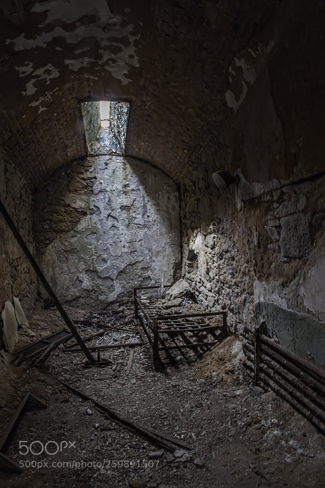 Canon EOS 5D Mark II sample photo. Inmate cell st eastern photography