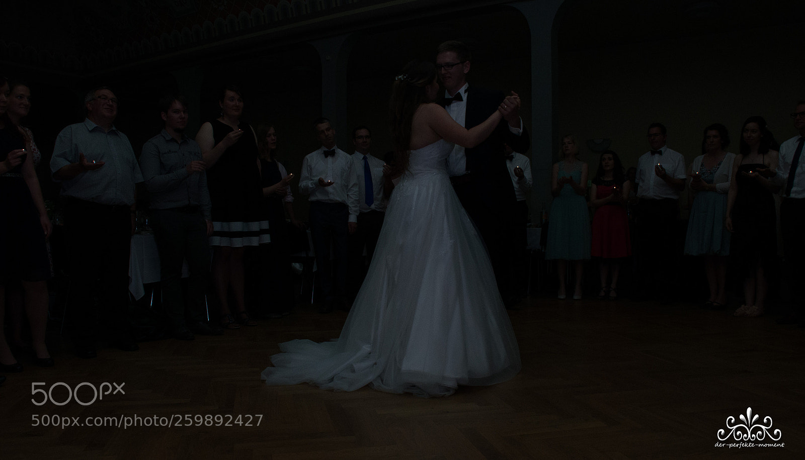 Nikon D800E sample photo. Weddingdance in candlight photography