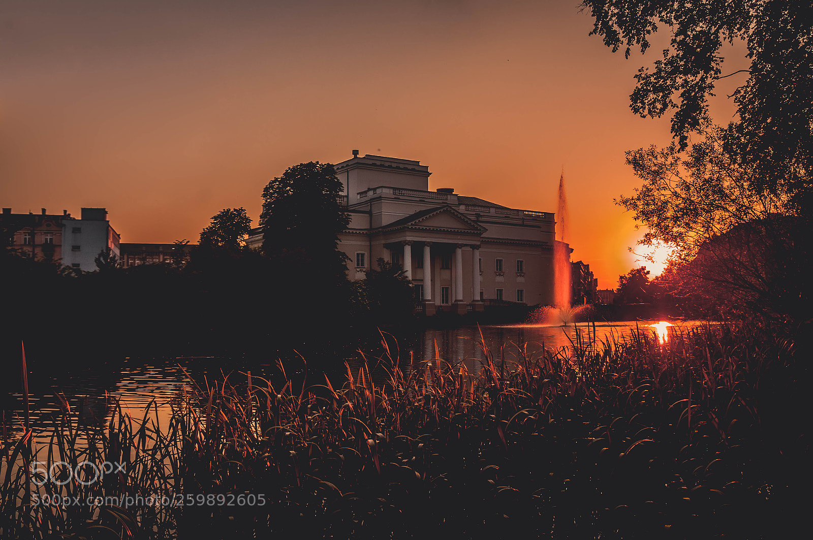 Nikon D5000 sample photo. Theatre and sunset photography