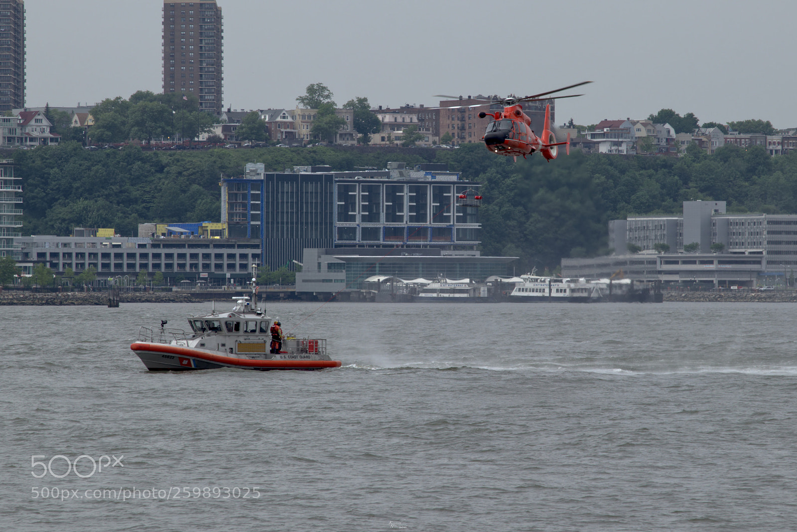 Canon EOS M5 sample photo. Coast guard demonstration photography