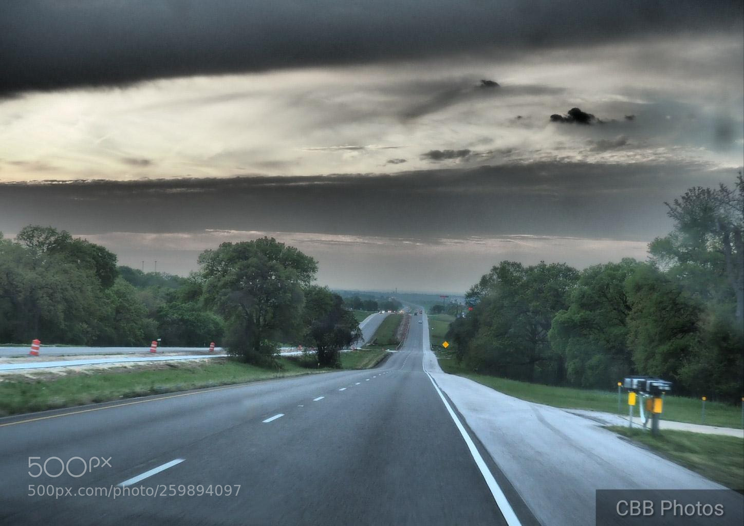 Olympus OM-D E-M10 II sample photo. Dramatic country road with photography
