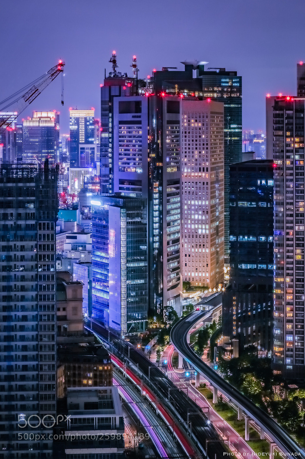 Canon EOS 6D sample photo. Shiodome side photography
