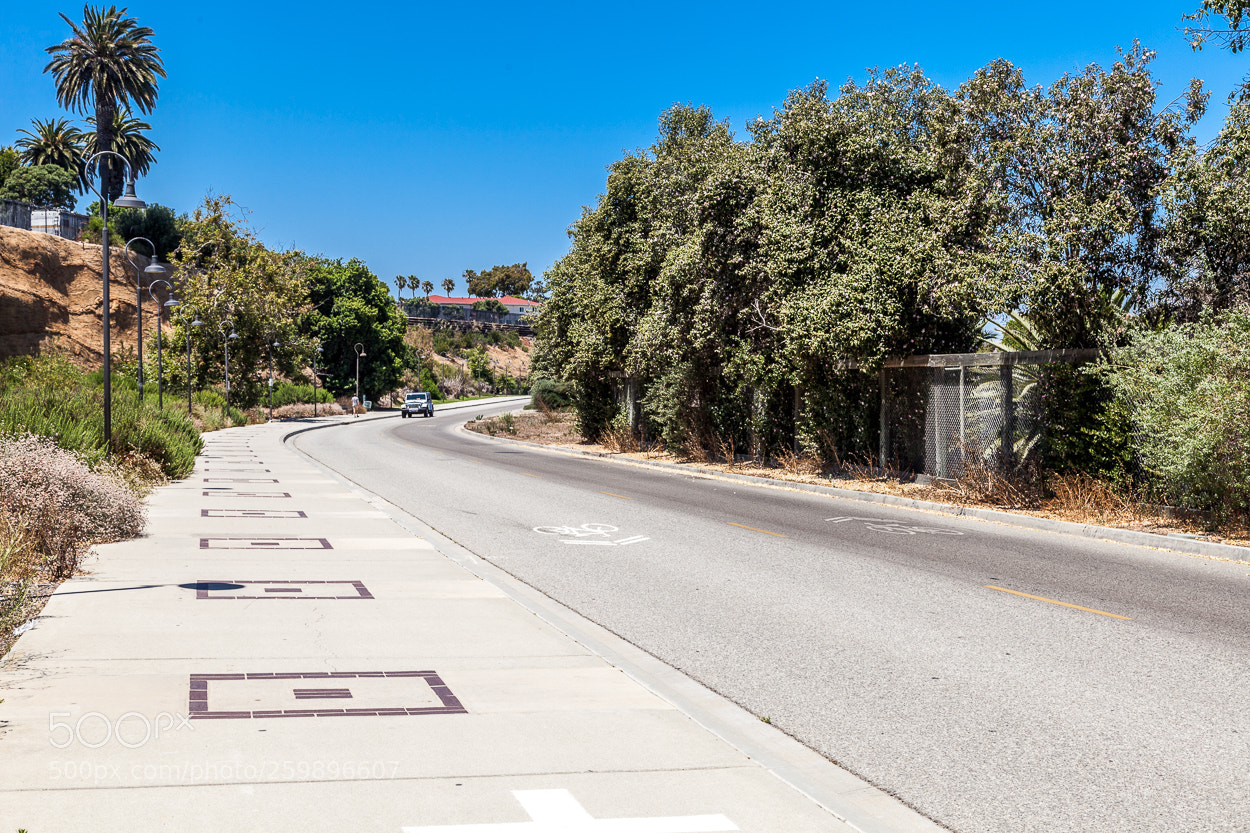 Canon EOS 5D Mark II sample photo. Street by beach photography
