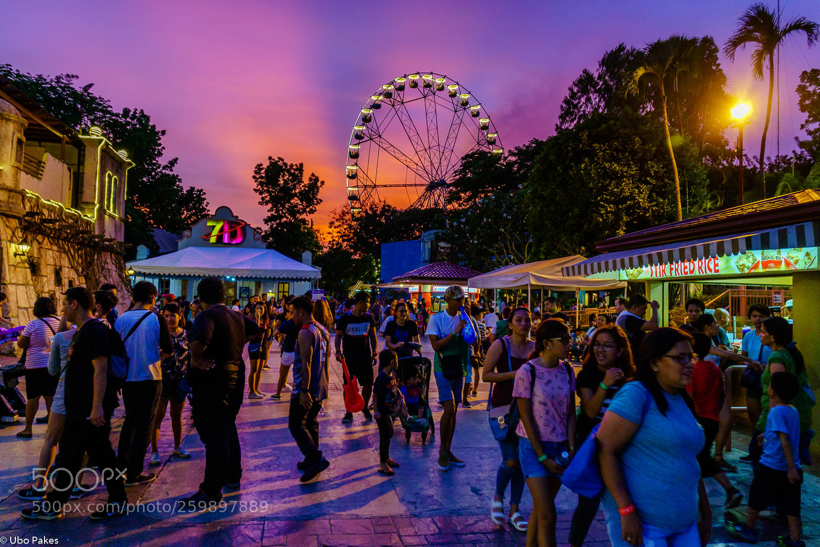 Sony a6300 sample photo. Sunset at the fun photography