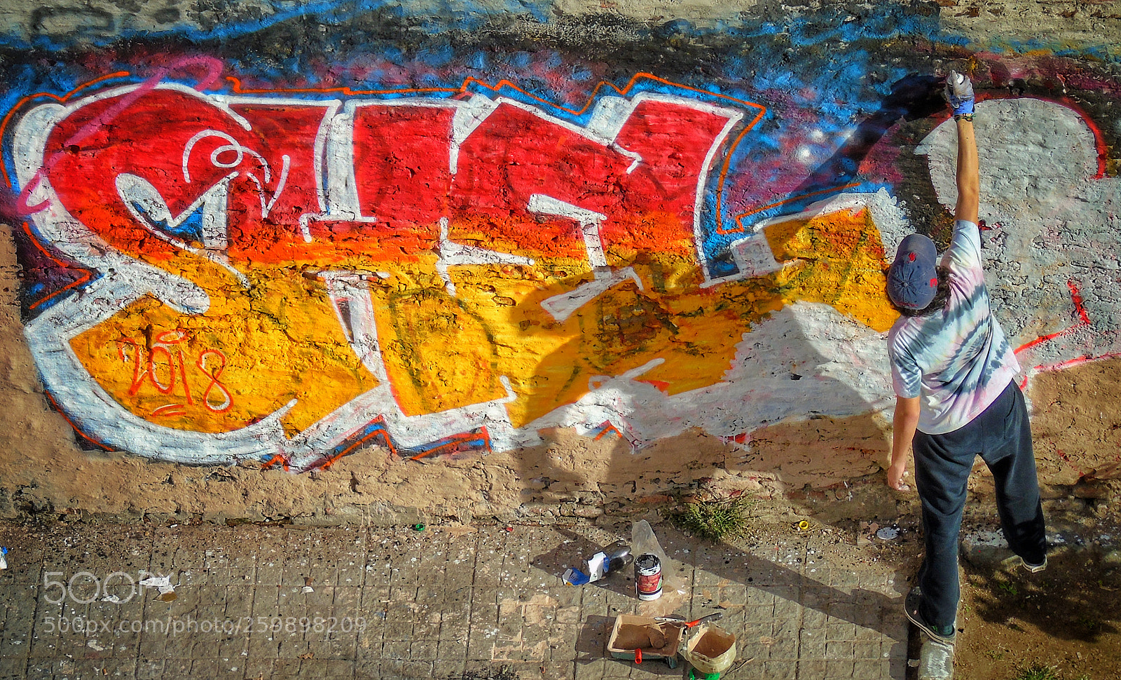 Sony Cyber-shot DSC-H400 sample photo. Arte urbano photography