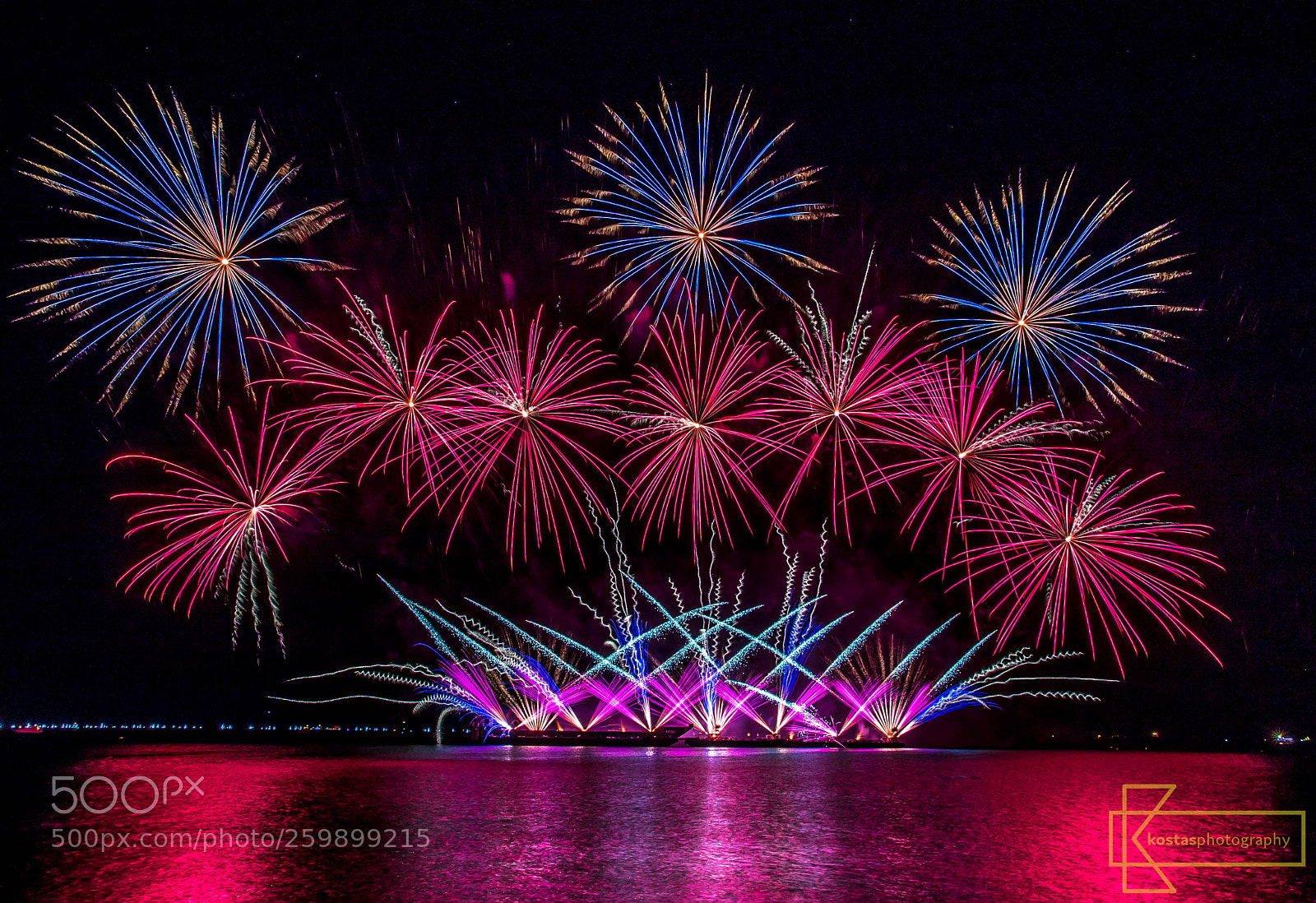 Canon EOS 6D Mark II sample photo. Pyromusical competion - uk photography