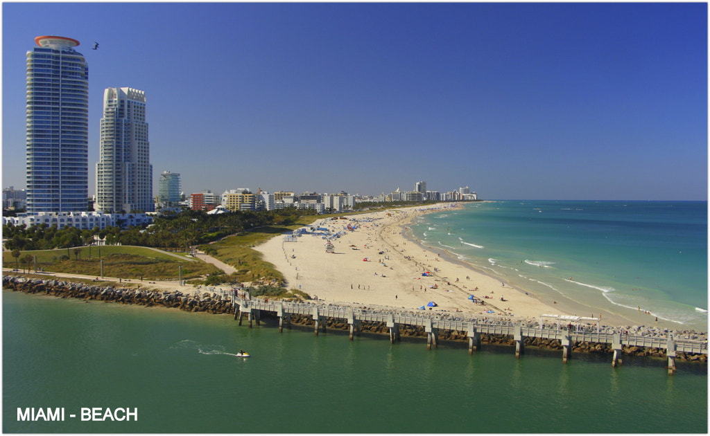 Canon EOS 700D (EOS Rebel T5i / EOS Kiss X7i) sample photo. Beach of miami photography