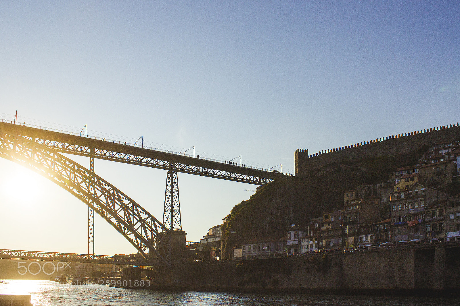 Canon EOS 600D (Rebel EOS T3i / EOS Kiss X5) sample photo. Porto bridge at sunset! photography