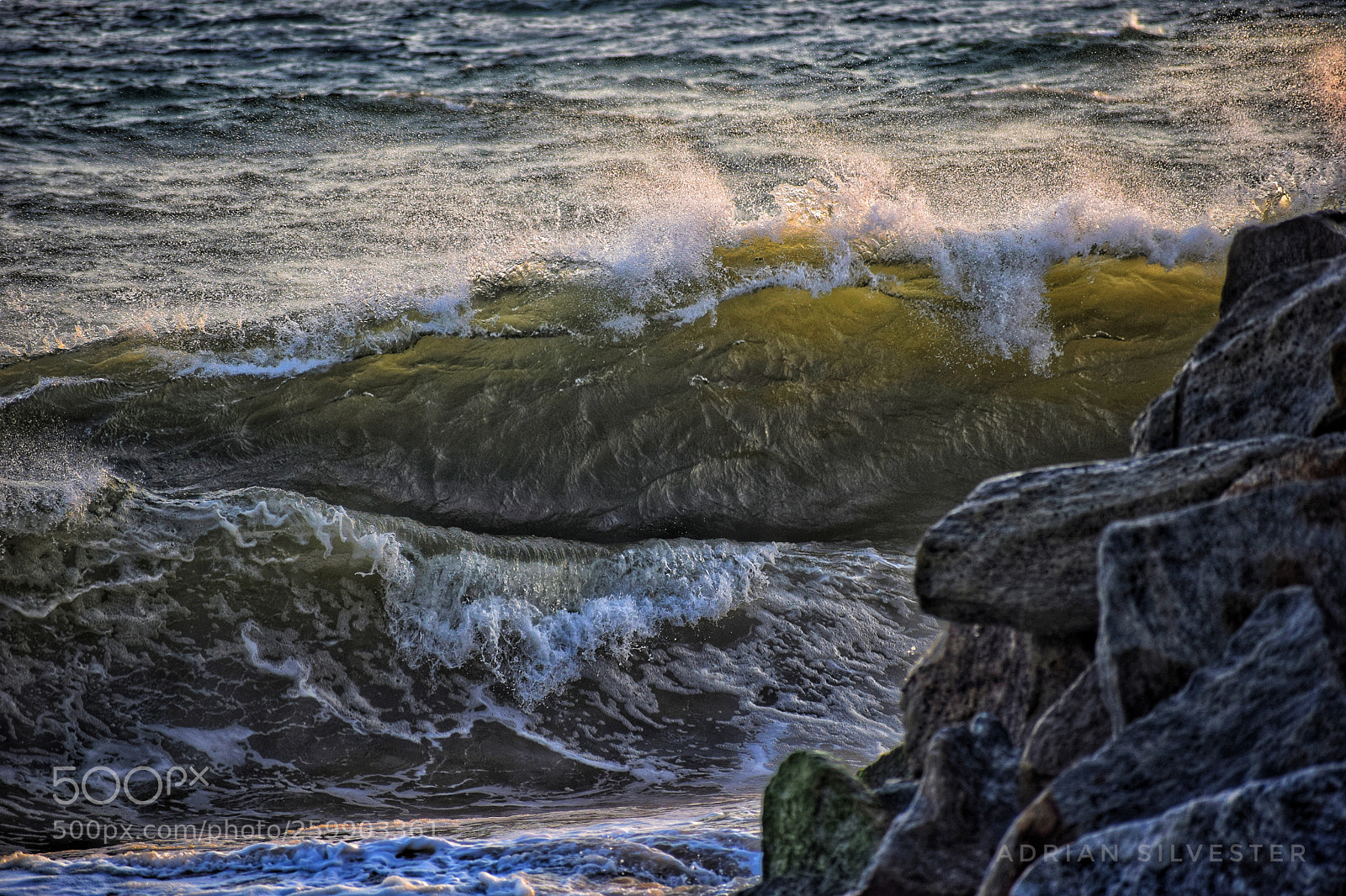 Nikon D5300 sample photo. Waves photography