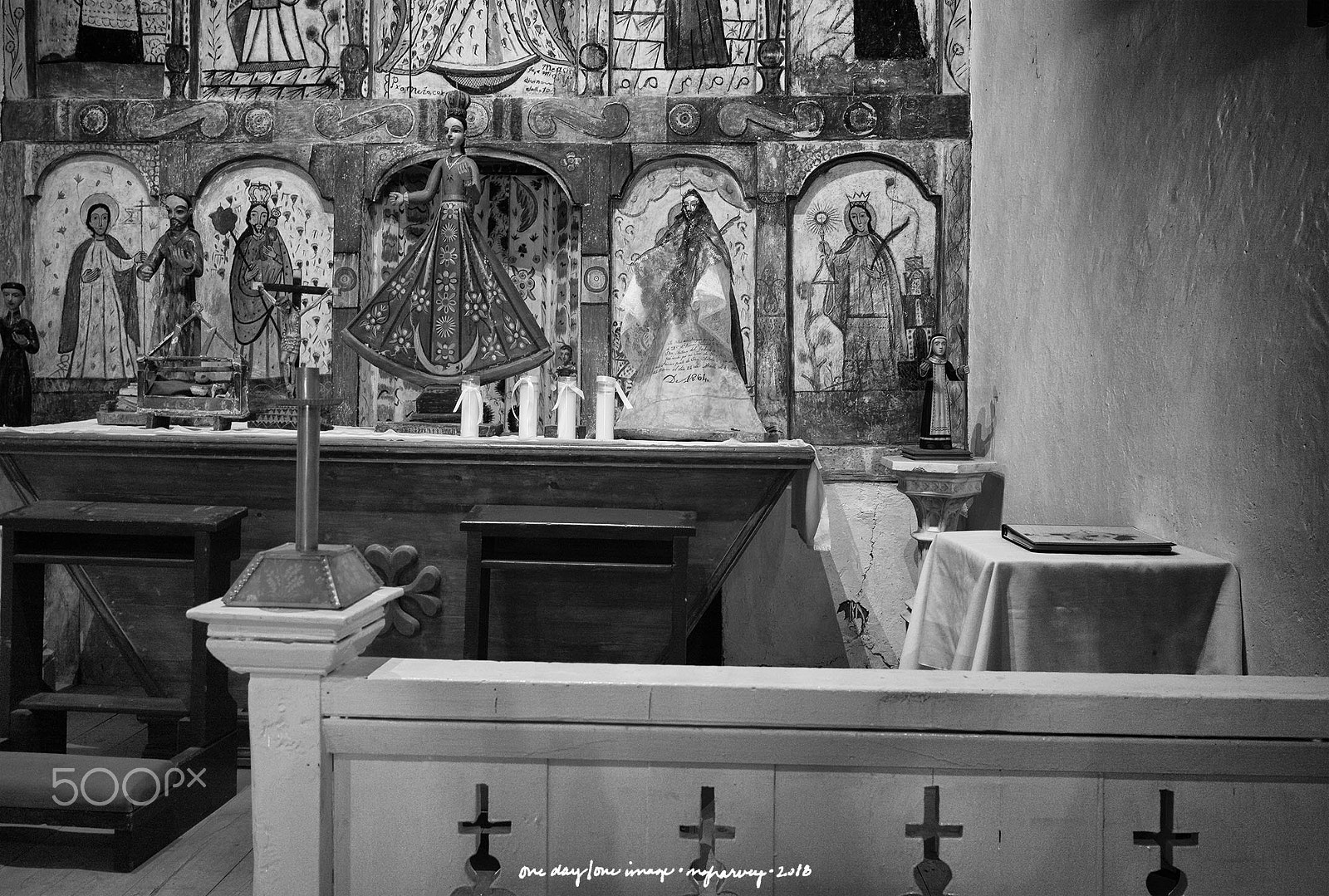 Leica M Monochrom (Typ 246) sample photo. The altar screen photography