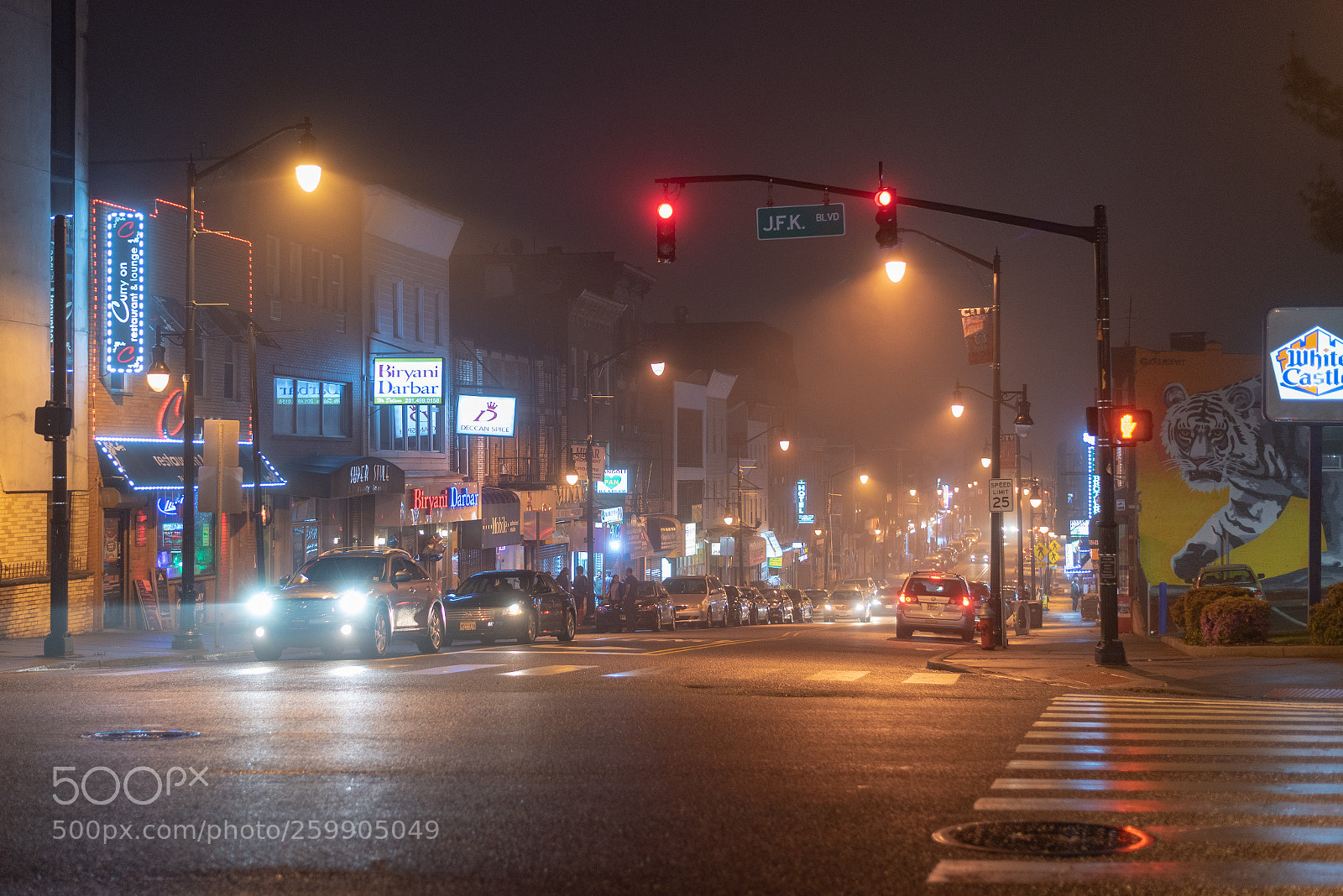 Nikon D750 sample photo. Night in indian square photography